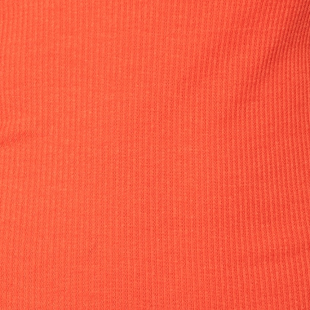 *SOLD OUT* Orange High Neck Midi Bodycon Dress - Picture 7 of 7